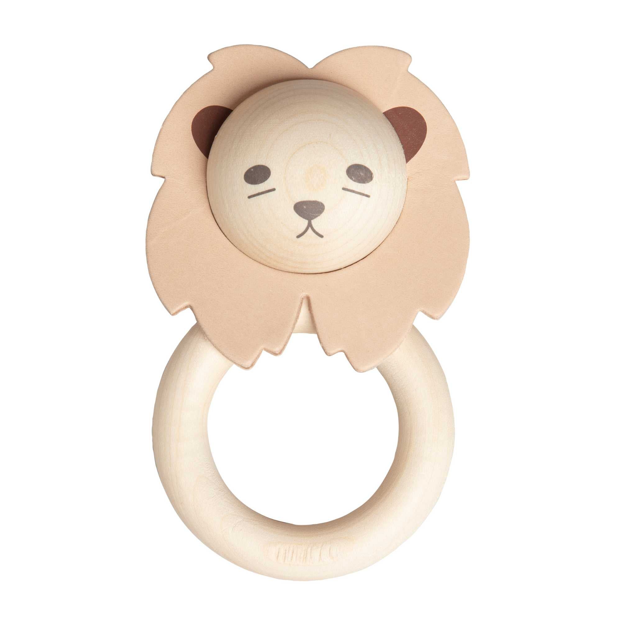 Lion teether hot sale