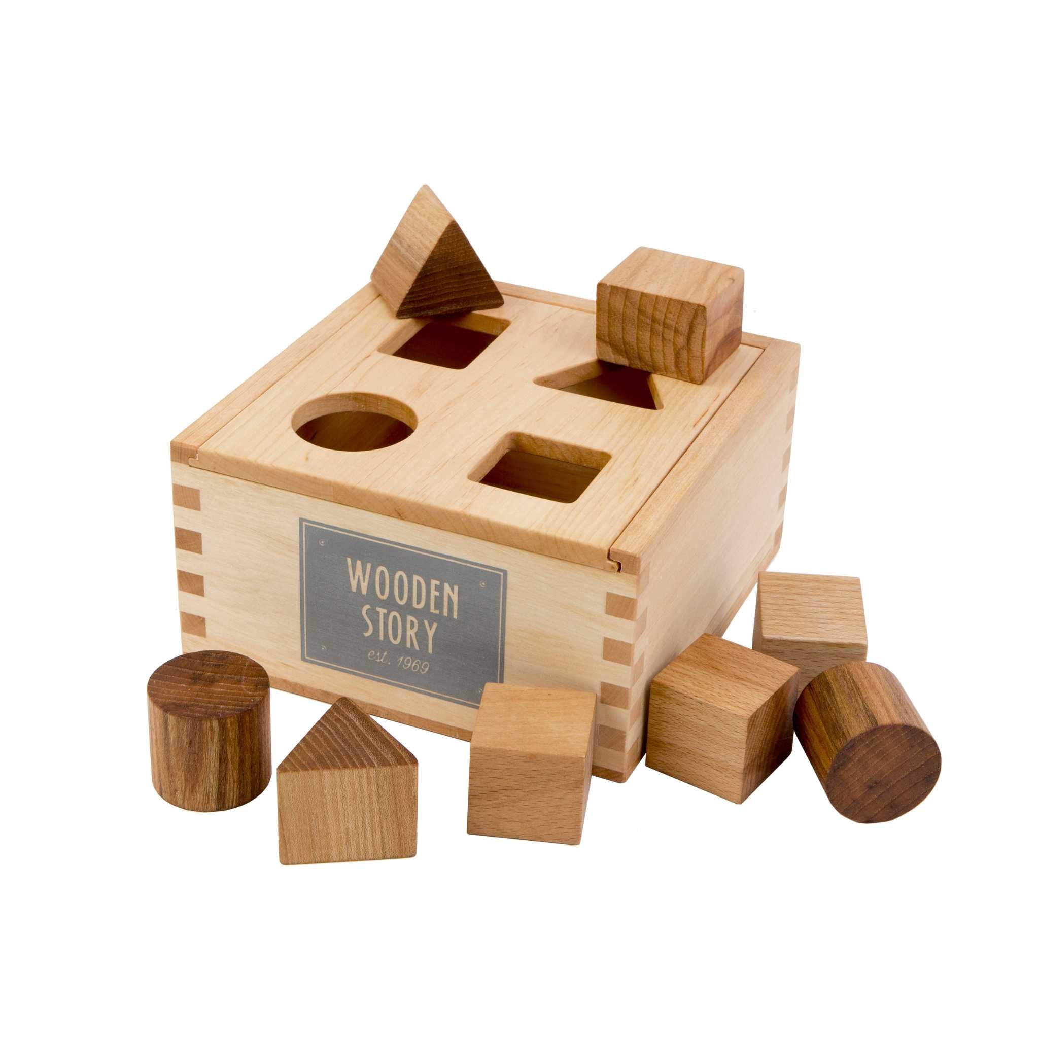 Shape sorting box online