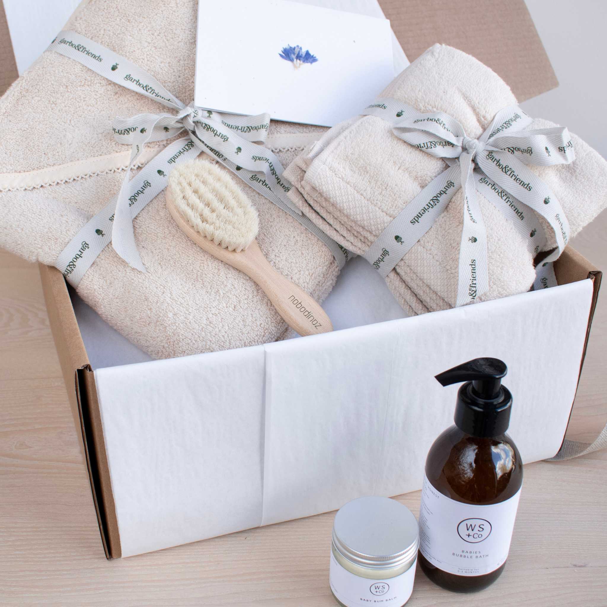 Baby Bathtime Gift Box - Close Up