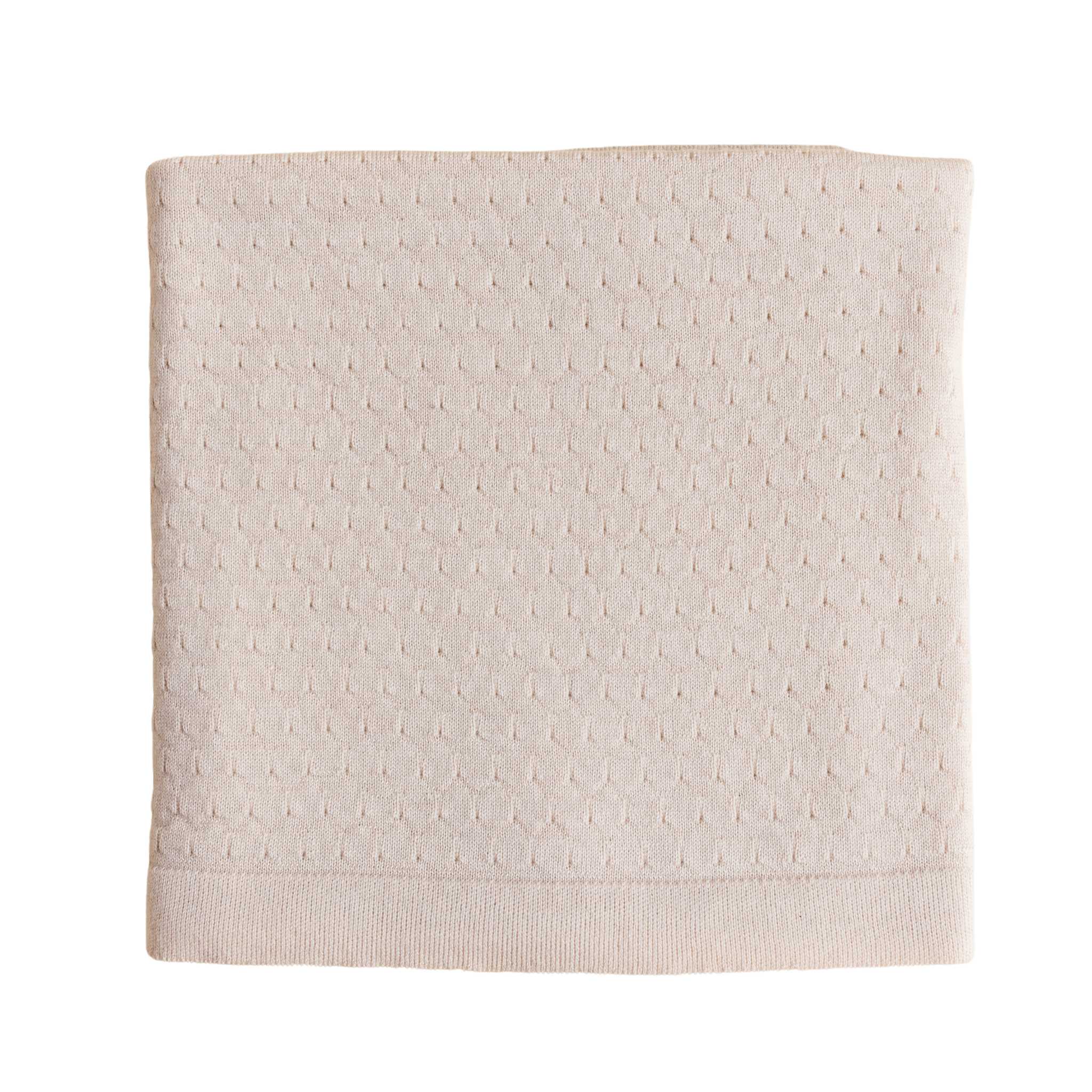 Hvid Franke Merino Wool Blanket Cream