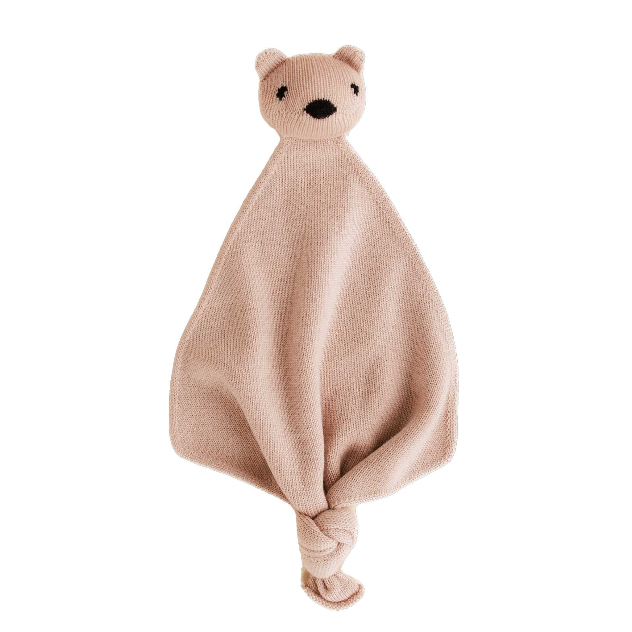 Hvid Tokki Teddy Comforter - Apricot