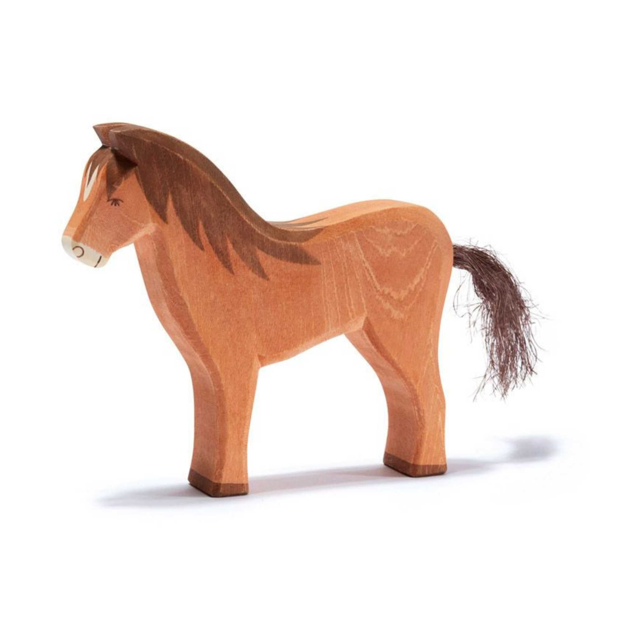 Ostheimer Wooden Toy Animal - Brown Horse