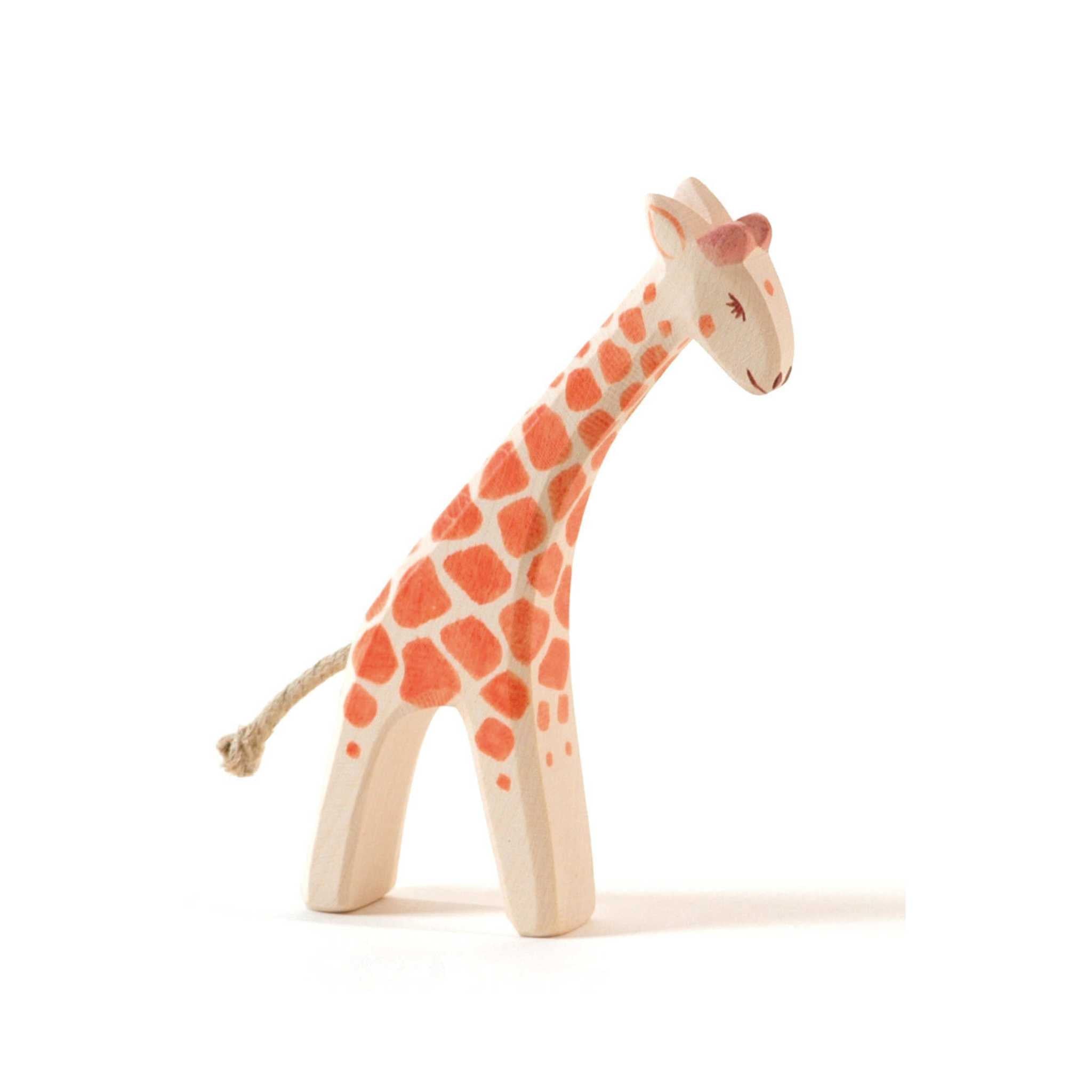 Ostheimer Wooden Toy Animal - Giraffe Small Head Low