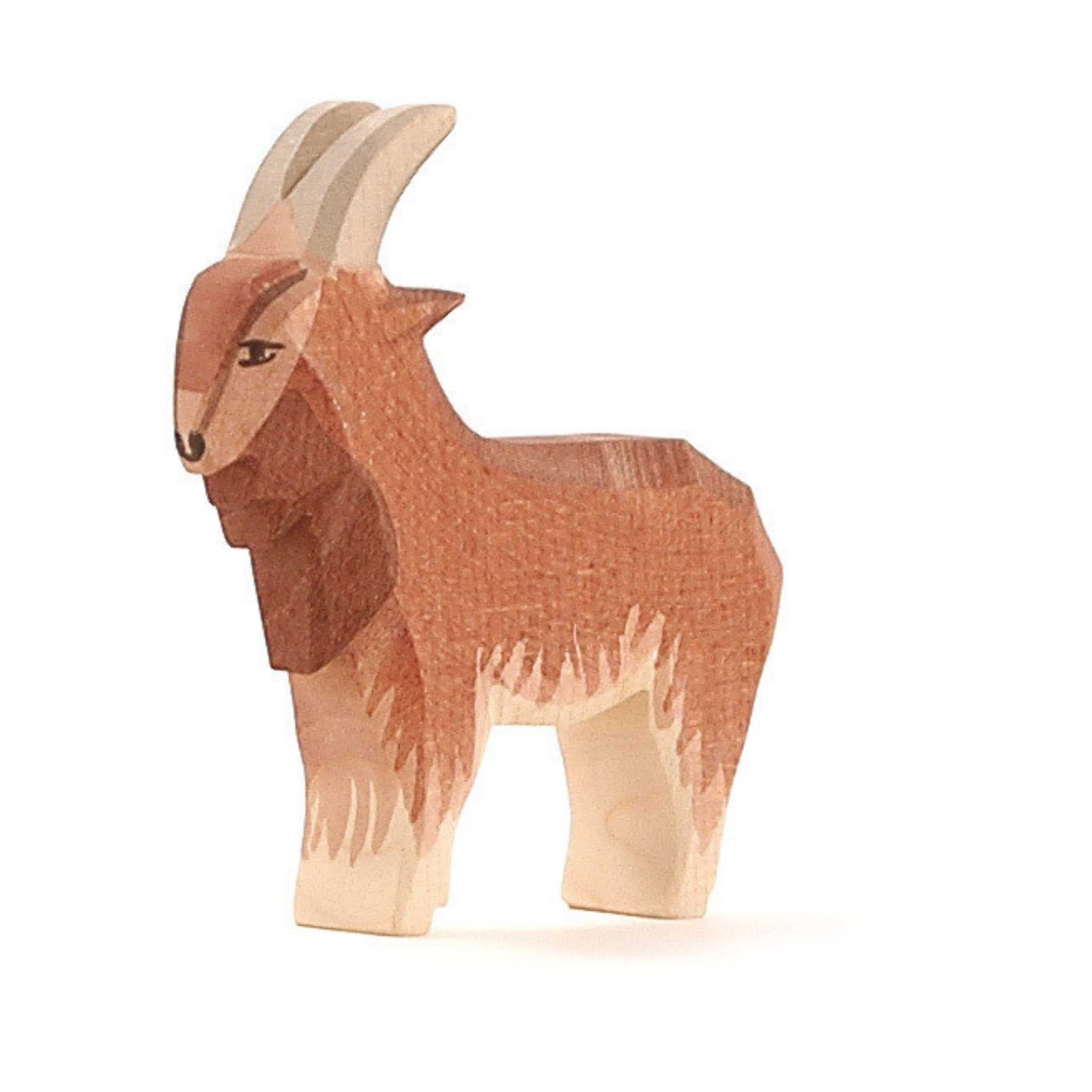 Ostheimer Wooden Toy Animal - Male Goat