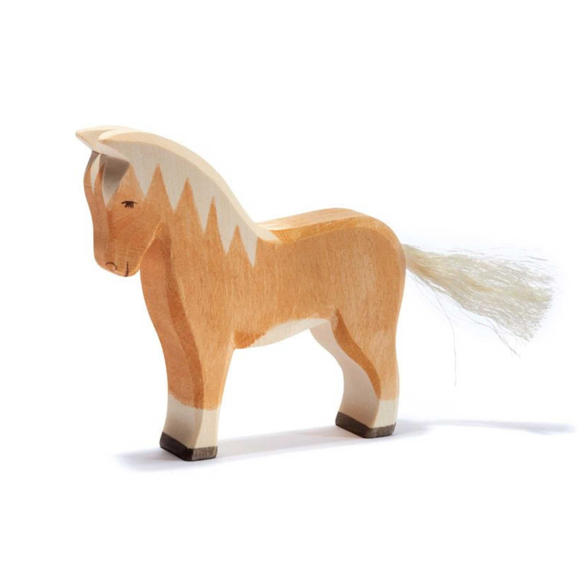 Ostheimer Wooden Toy Animal - Haflinger Horse