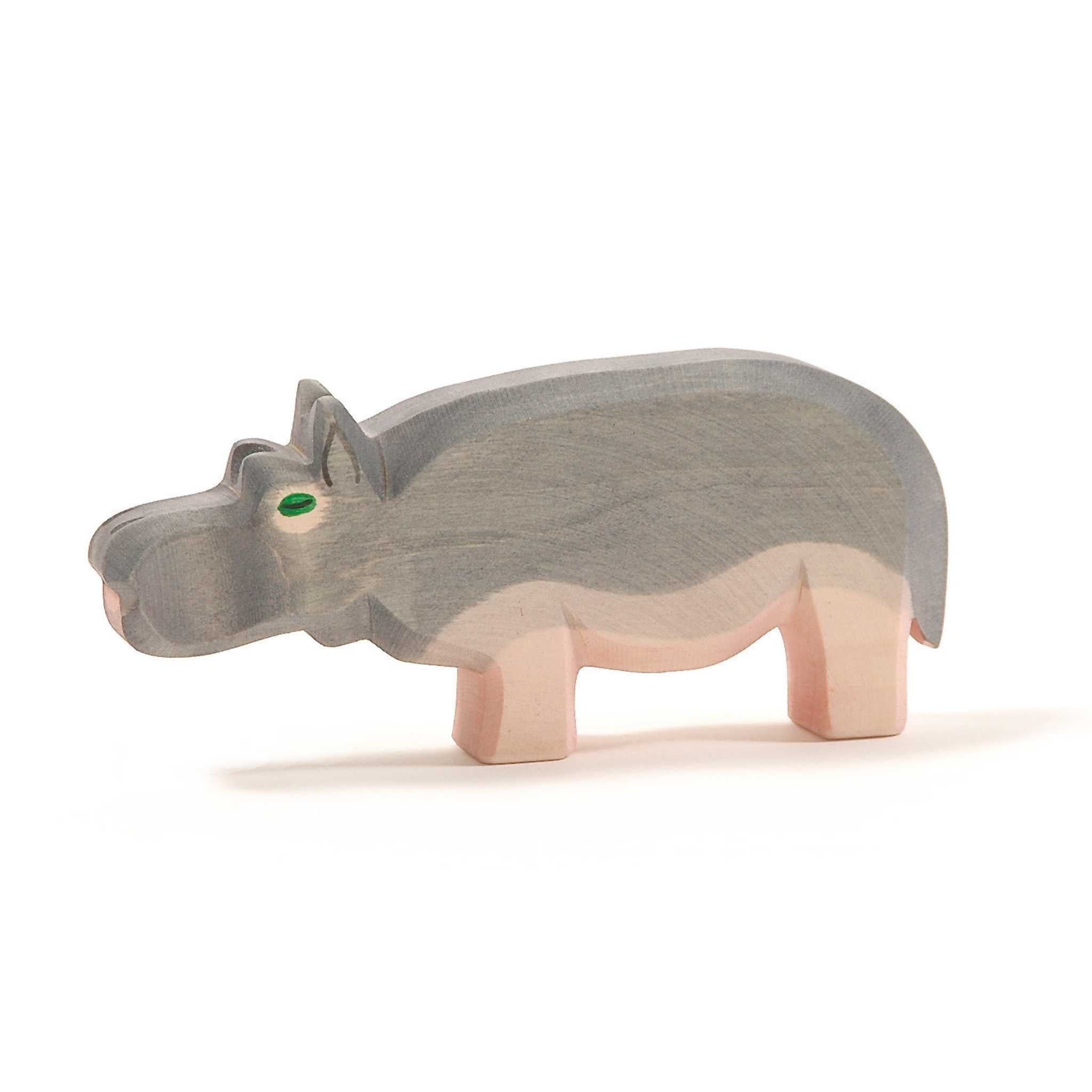 Ostheimer Wooden Toy Animal - Hippo