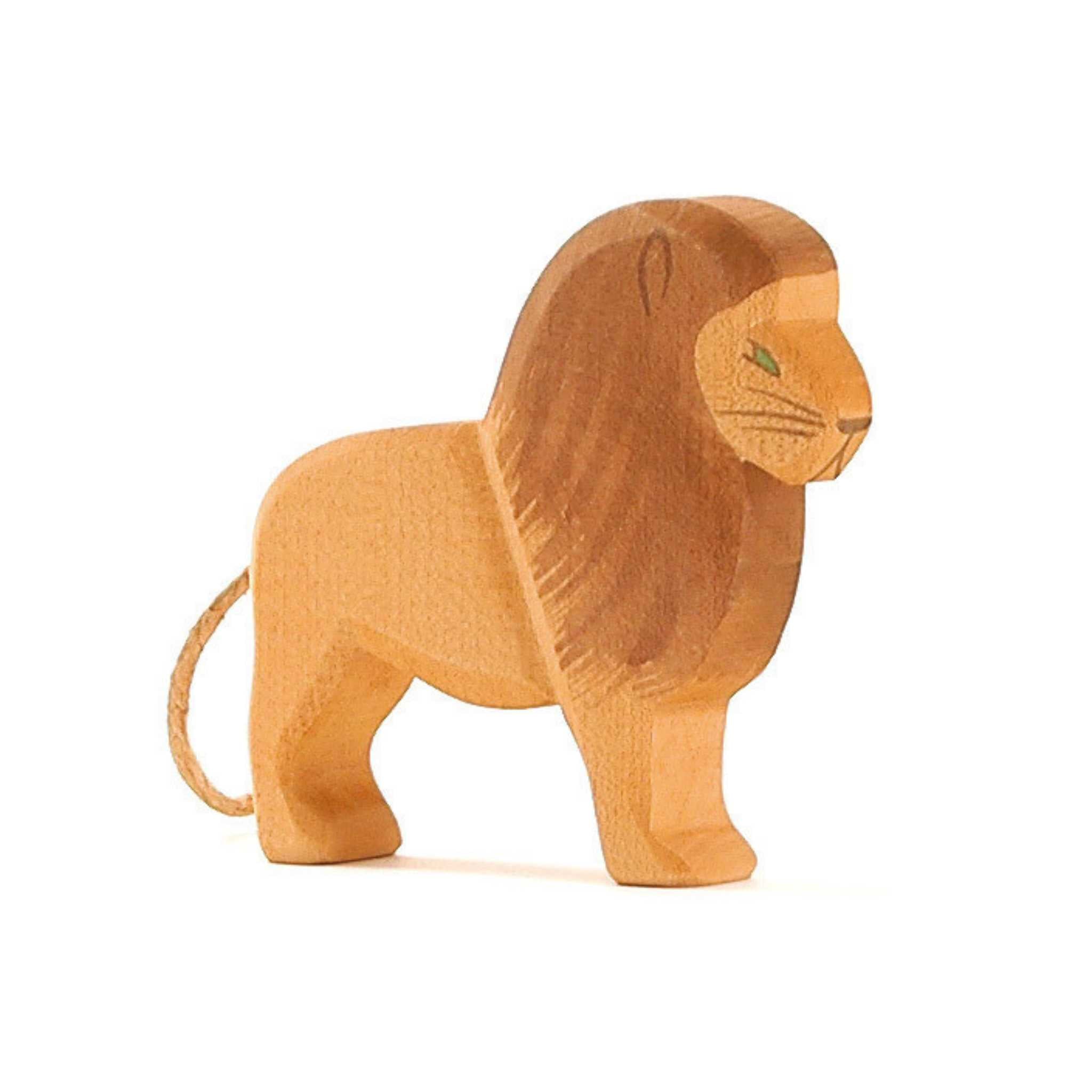 Ostheimer Wooden Toy Animal - Male Lion