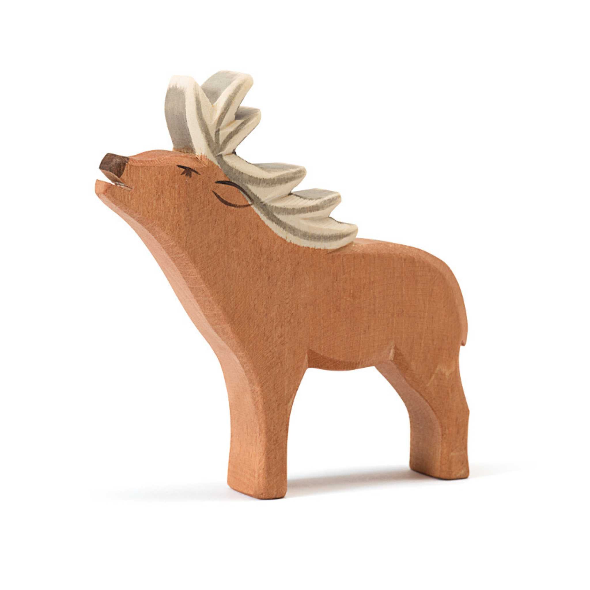 Ostheimer Wooden Toy Animal - Red Deer Stag