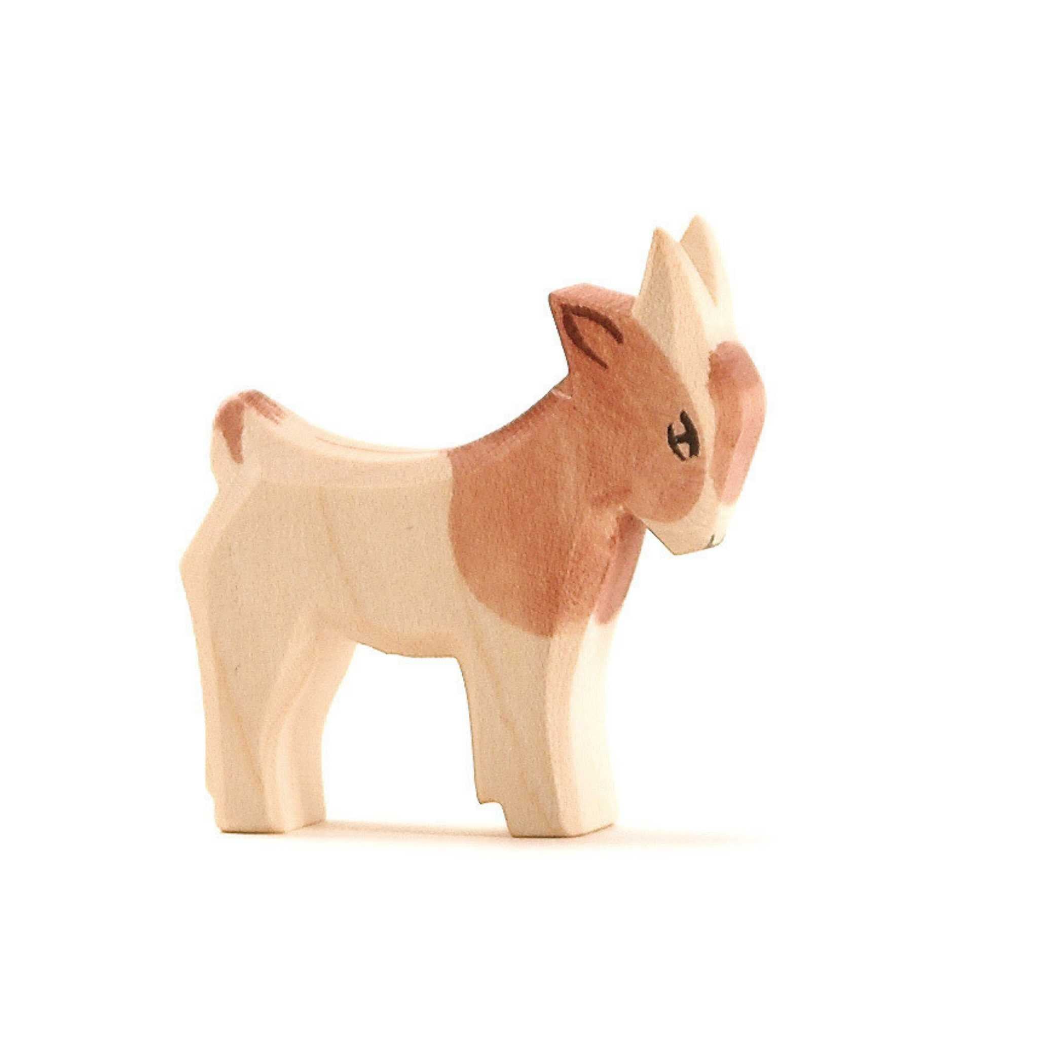 Ostheimer Wooden Toy Animal - Small Goat Standing